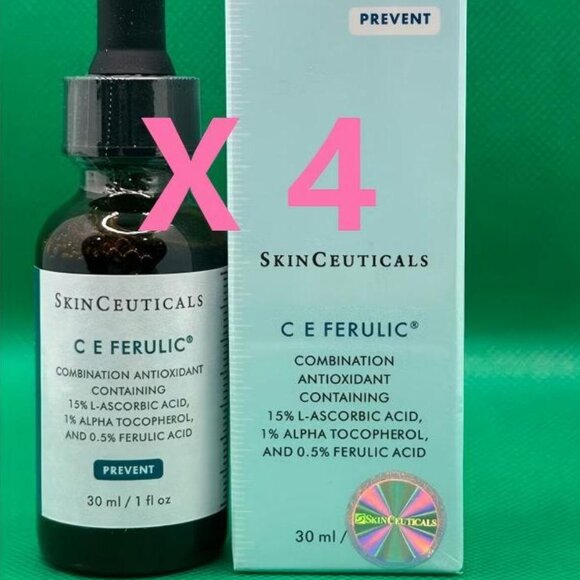 4 X SkinCeuticals C E Ferulic With 15% L-ascorbic Acid Serum - 30ml- sealed - Picture 1 of 3